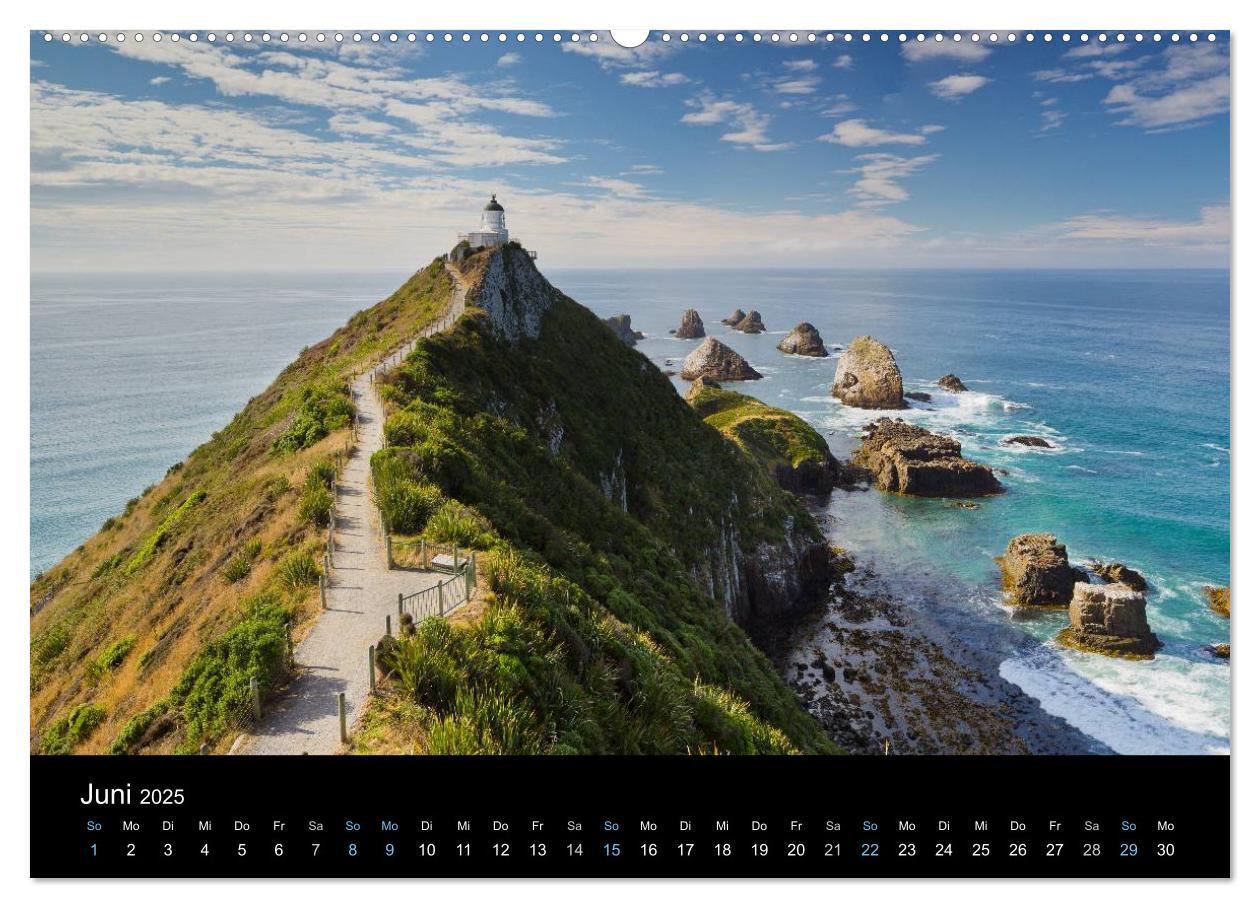 Bild: 9783435564774 | Traumziel Neuseeland 2025 (Wandkalender 2025 DIN A2 quer), CALVENDO...