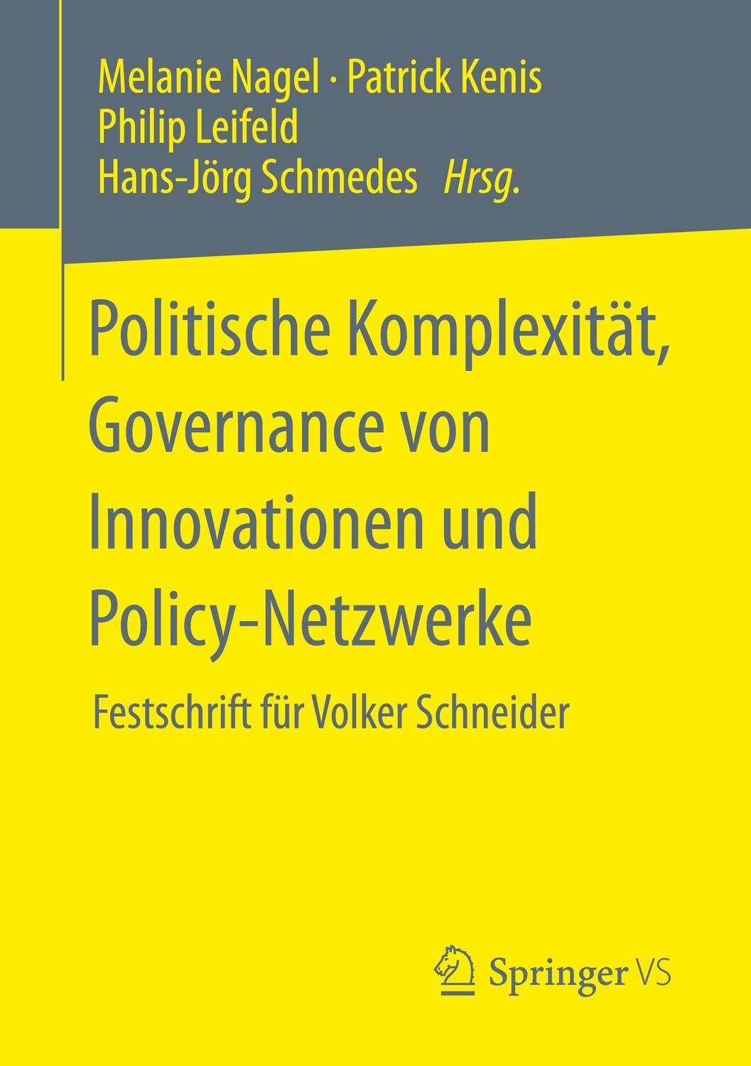 Cover: 9783658309138 | Politische Komplexität, Governance von Innovationen und...