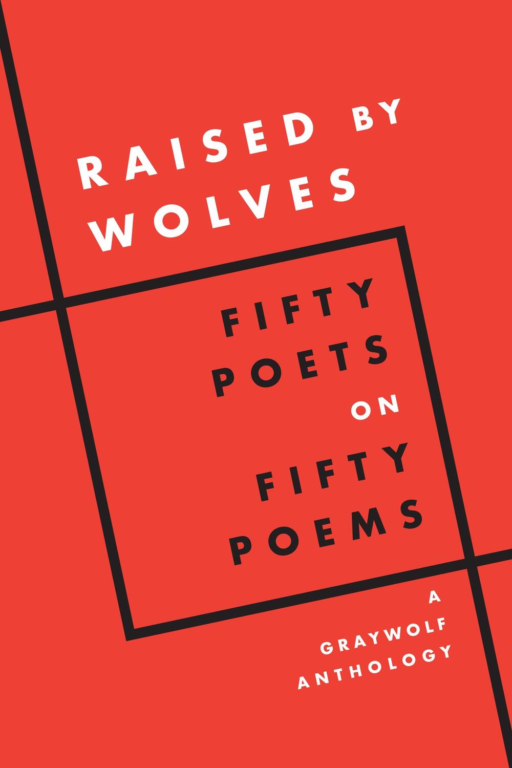 Cover: 9781644452660 | Raised by Wolves | Fifty Poets on Fifty Poems, A Graywolf Anthology
