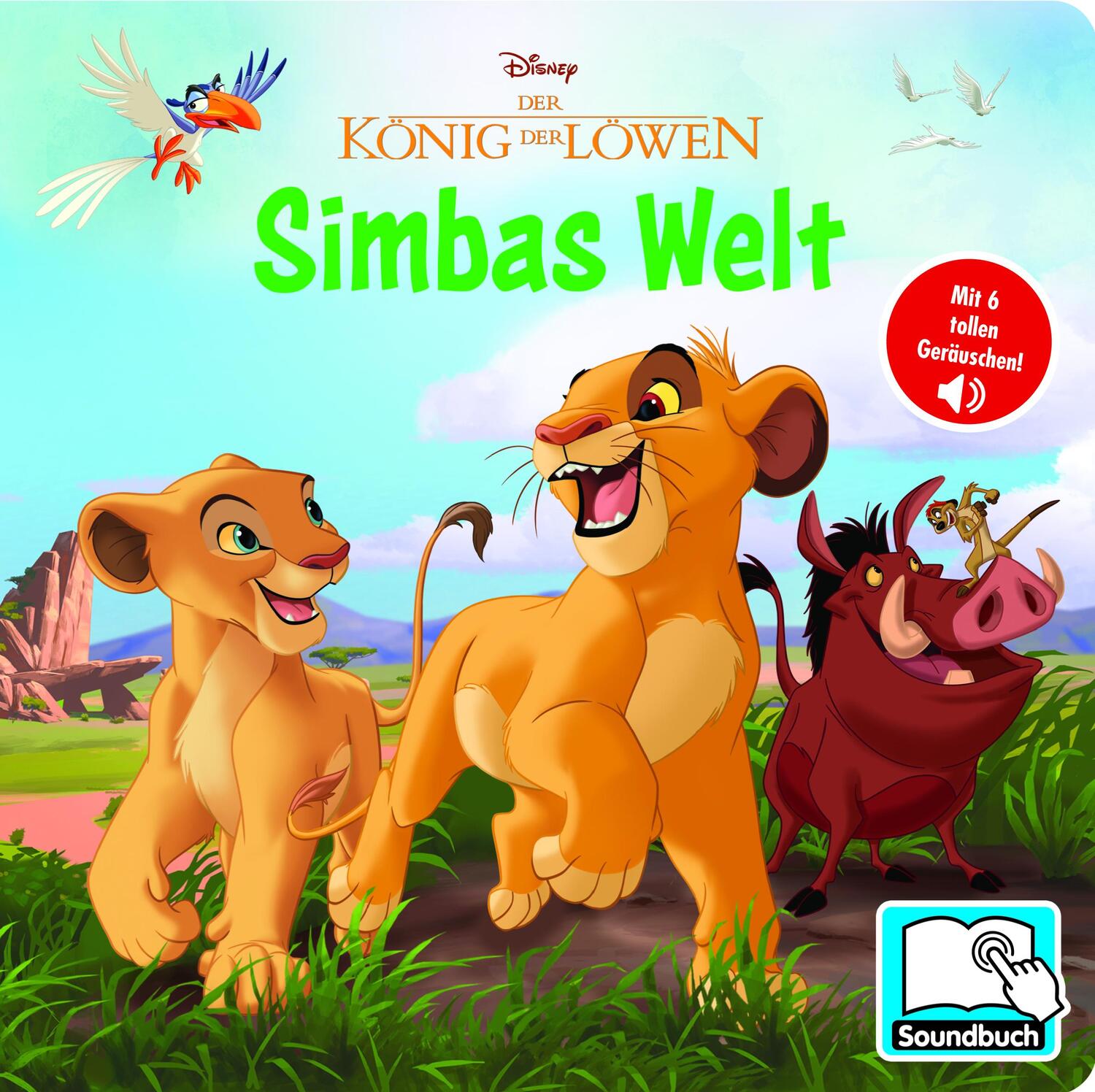Cover: 9781503770126 | Disney Der König der Löwen - Simbas Welt - Pappbilderbuch mit 6...