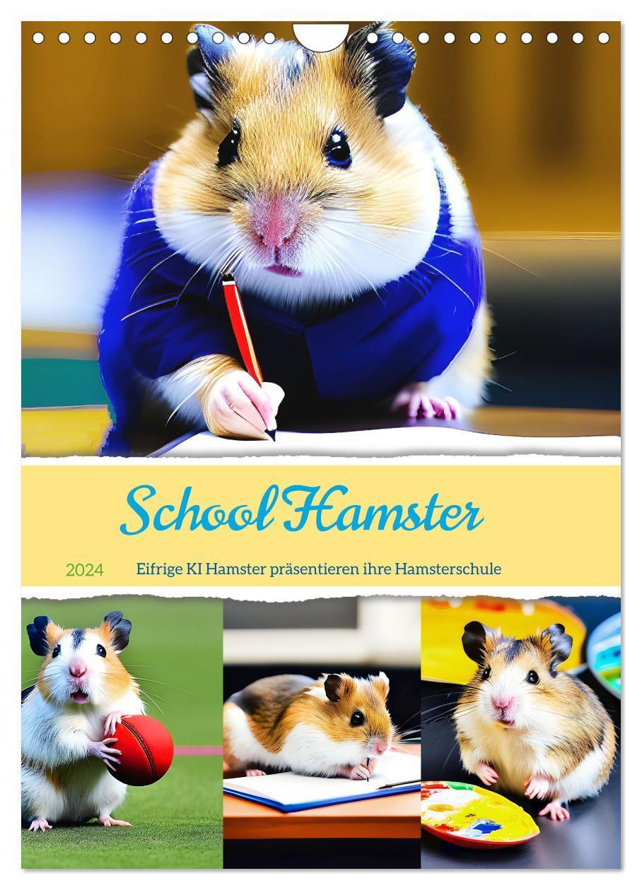 Cover: 9783383670947 | School Hamster - Eifrige KI Hamster präsentieren ihre Hamsterschule...