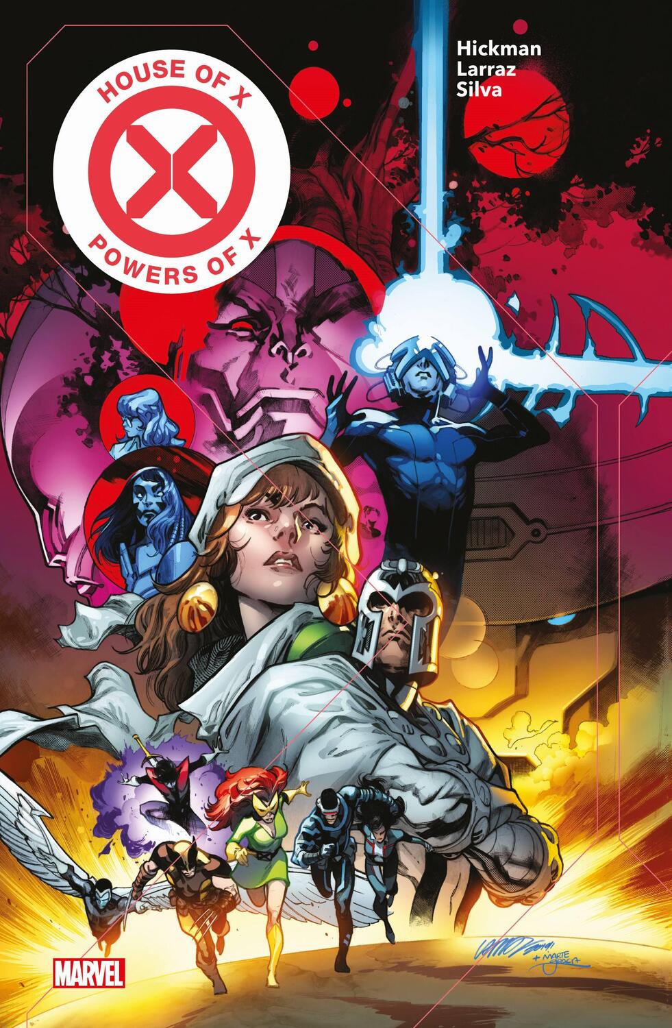 Cover: 9783741622250 | X-Men: House of X & Powers of X | Jonathan Hickman (u. a.) | Buch