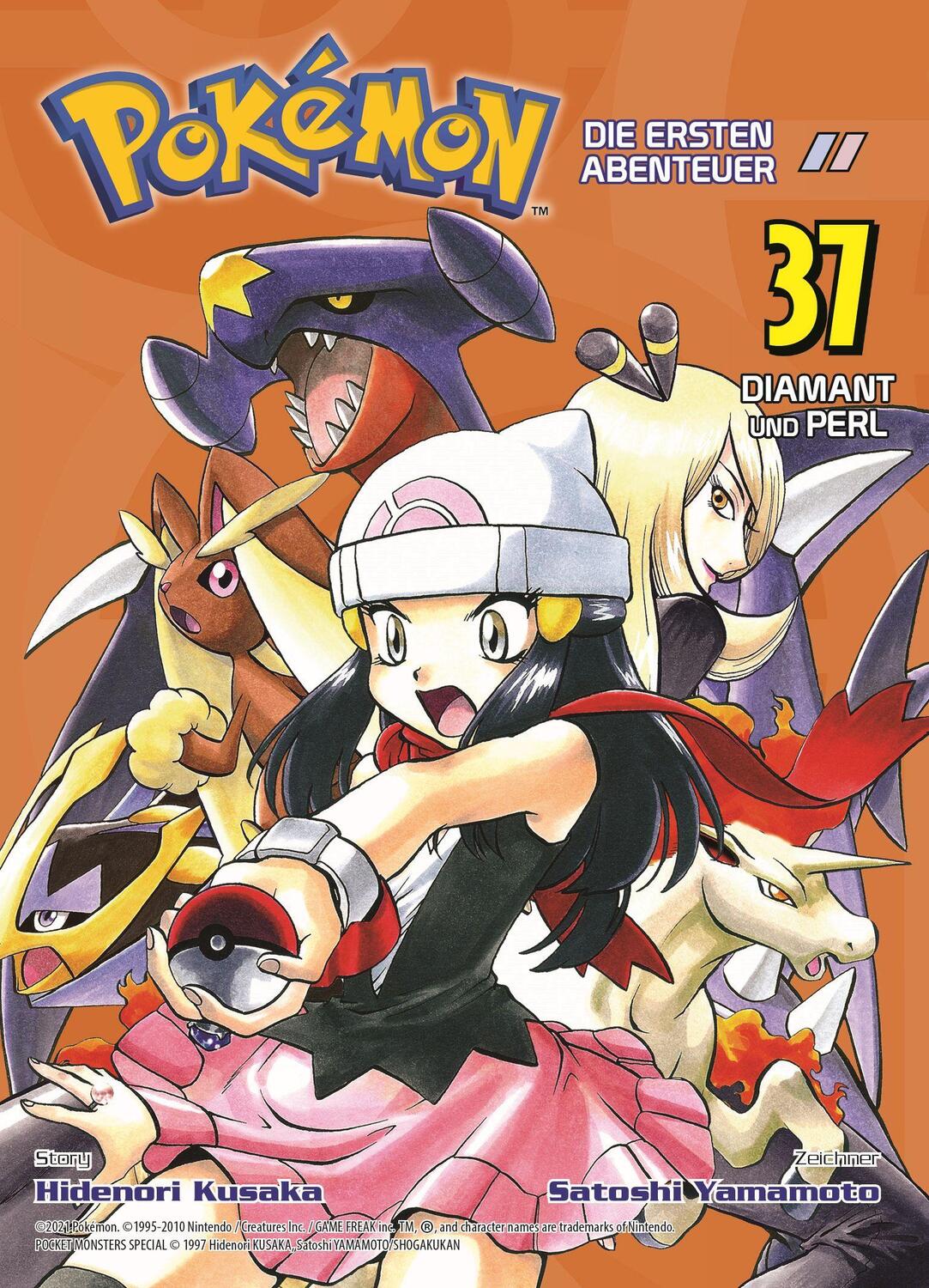 Cover: 9783741621413 | Pokémon - Die ersten Abenteuer | Bd. 37: Diamant und Perl | Buch