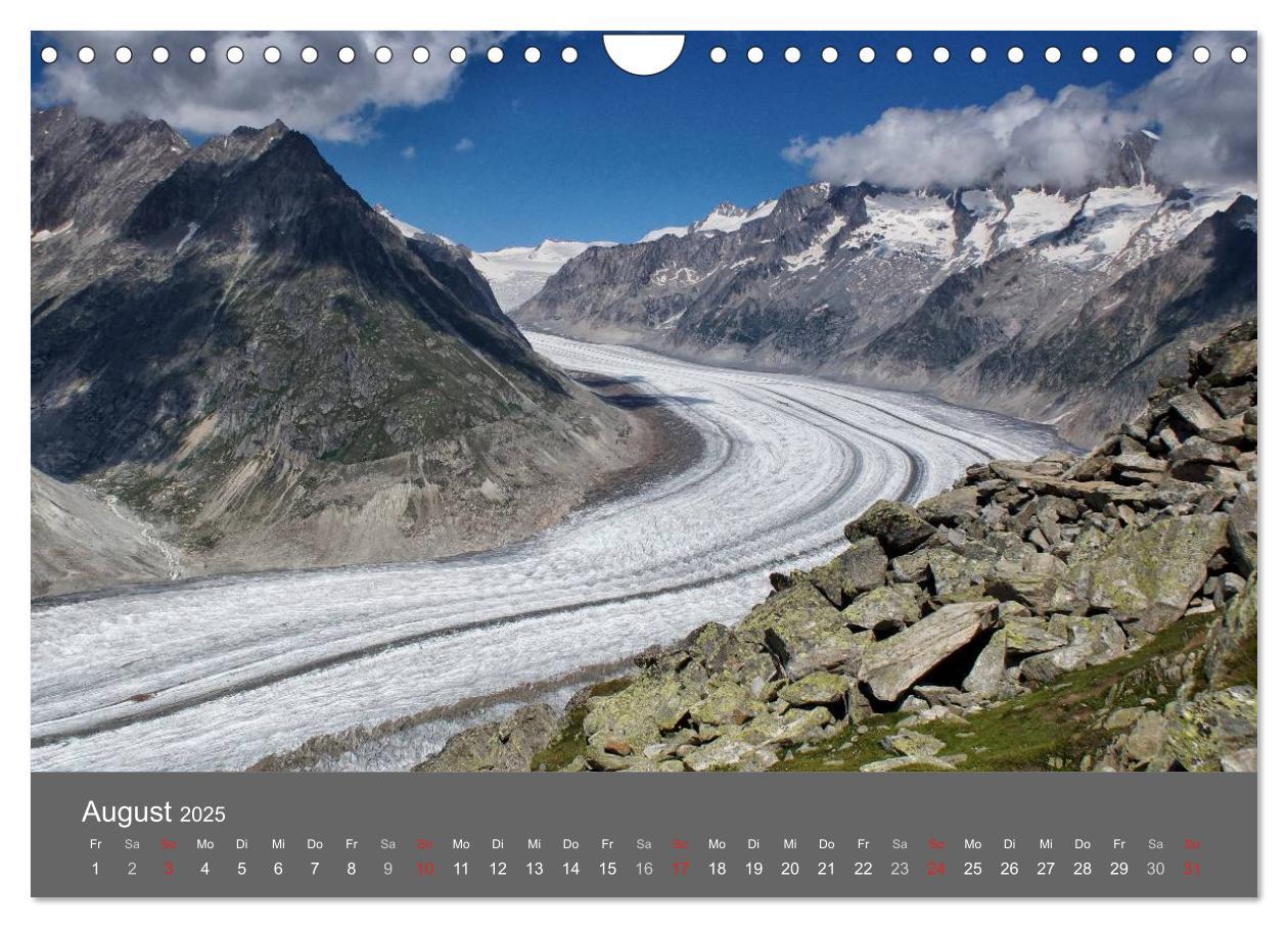 Bild: 9783435611812 | Wallis. Perle der Schweiz (Wandkalender 2025 DIN A4 quer), CALVENDO...