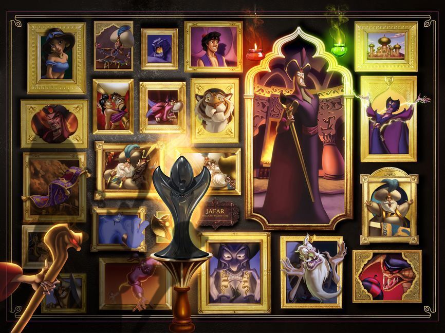 Bild: 4005556150236 | Ravensburger Puzzle 1000 Teile - Disney Villainous Jafar - Die...