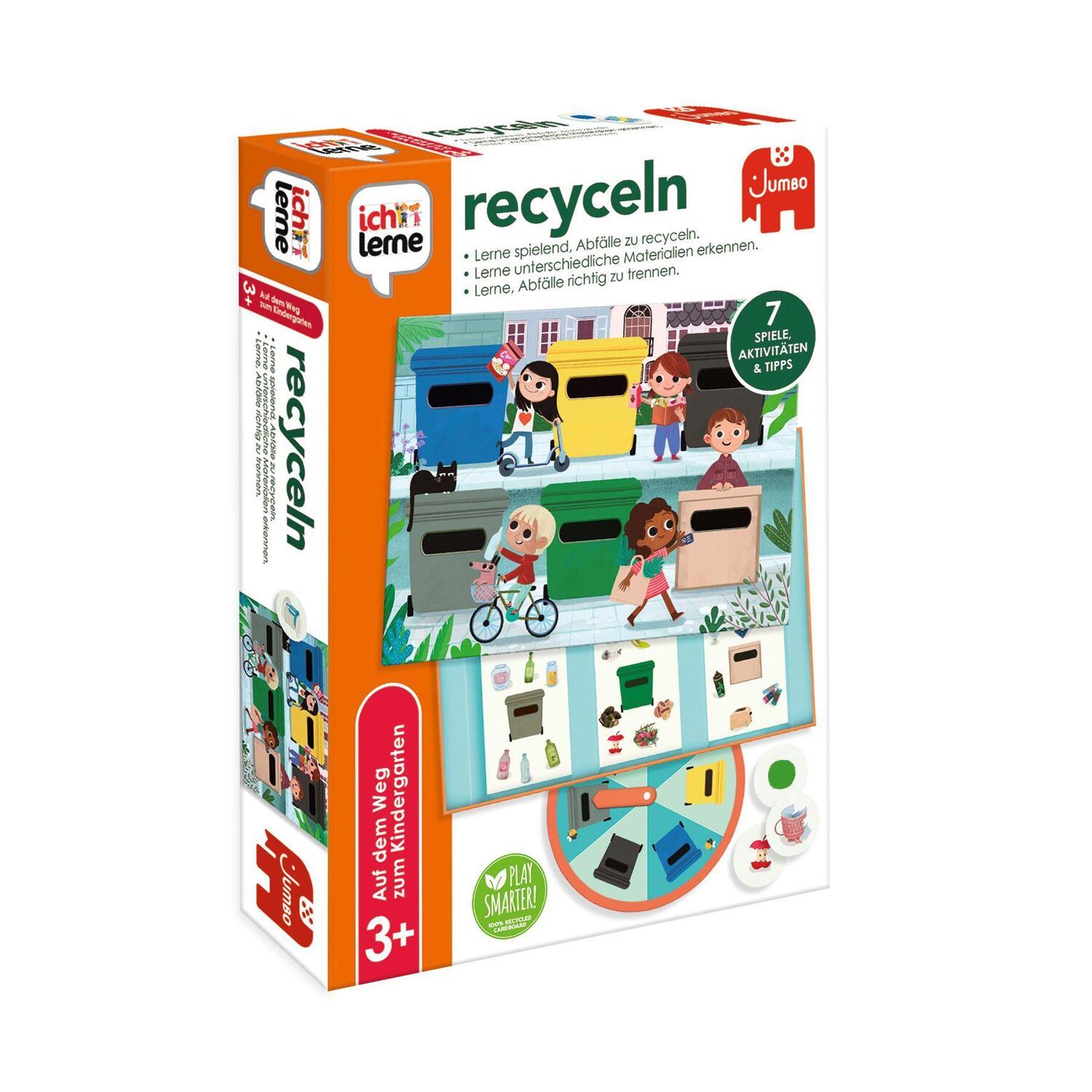 Bild: 8710126198780 | ich lerne recyceln | Spiel | Deutsch | 2022 | Jumbo Spiele GmbH
