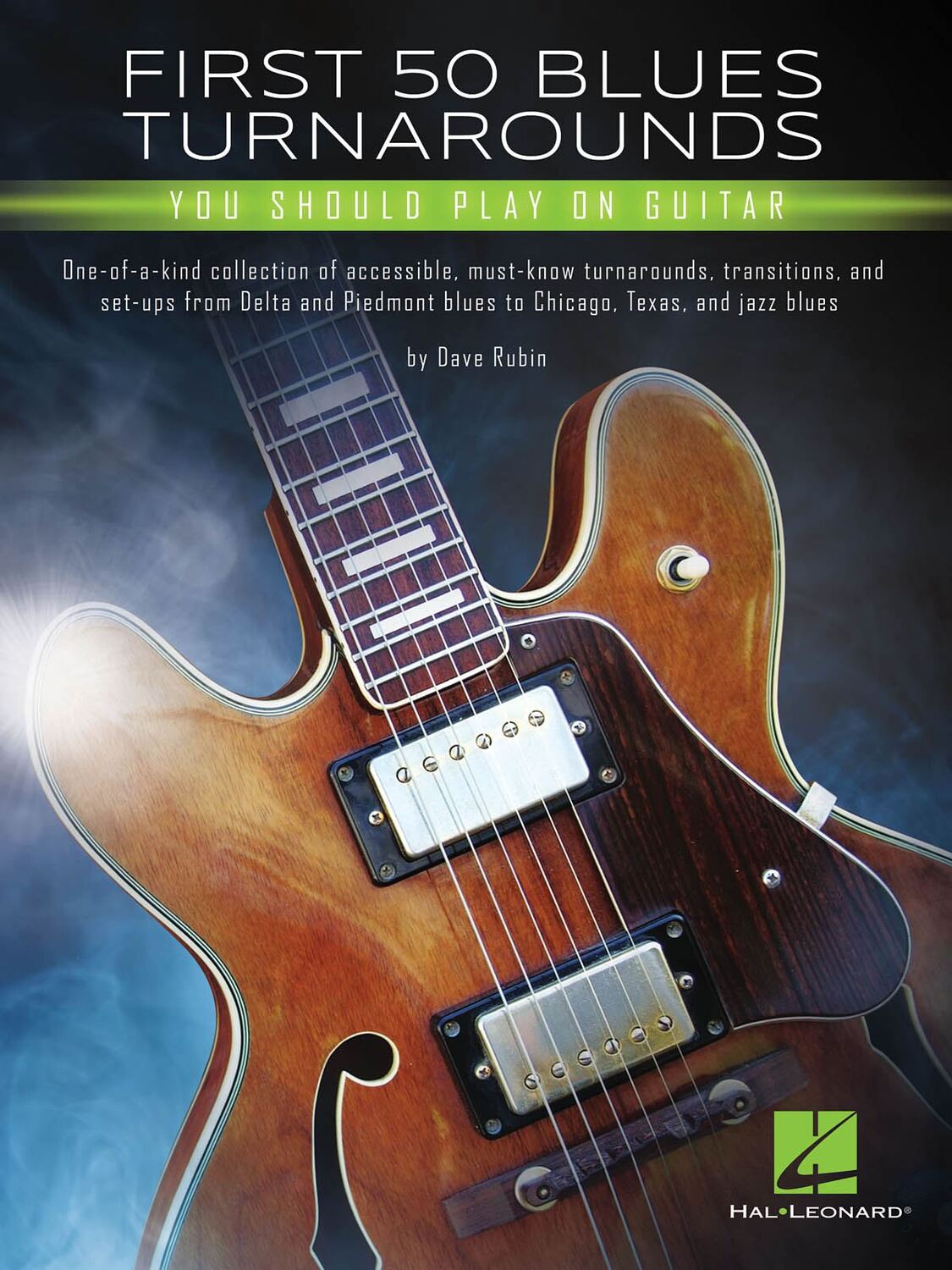 Cover: 888680750015 | First 50 Blues Turnarounds | You Should Play on Guitar | Guitar Book