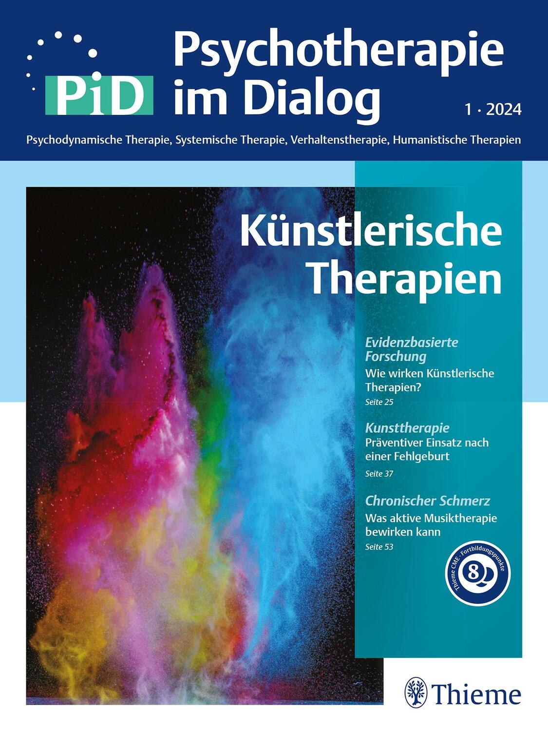 Cover: 9783132456983 | Künstlerische Therapien | PiD - Psychotherapie im Dialog | Taschenbuch