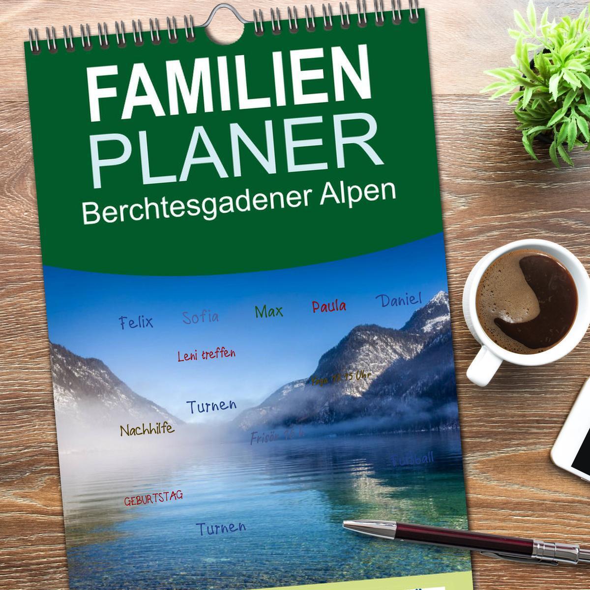 Bild: 9783457112939 | Familienplaner 2025 - Berchtesgadener Alpen - Land von Watzmann und...