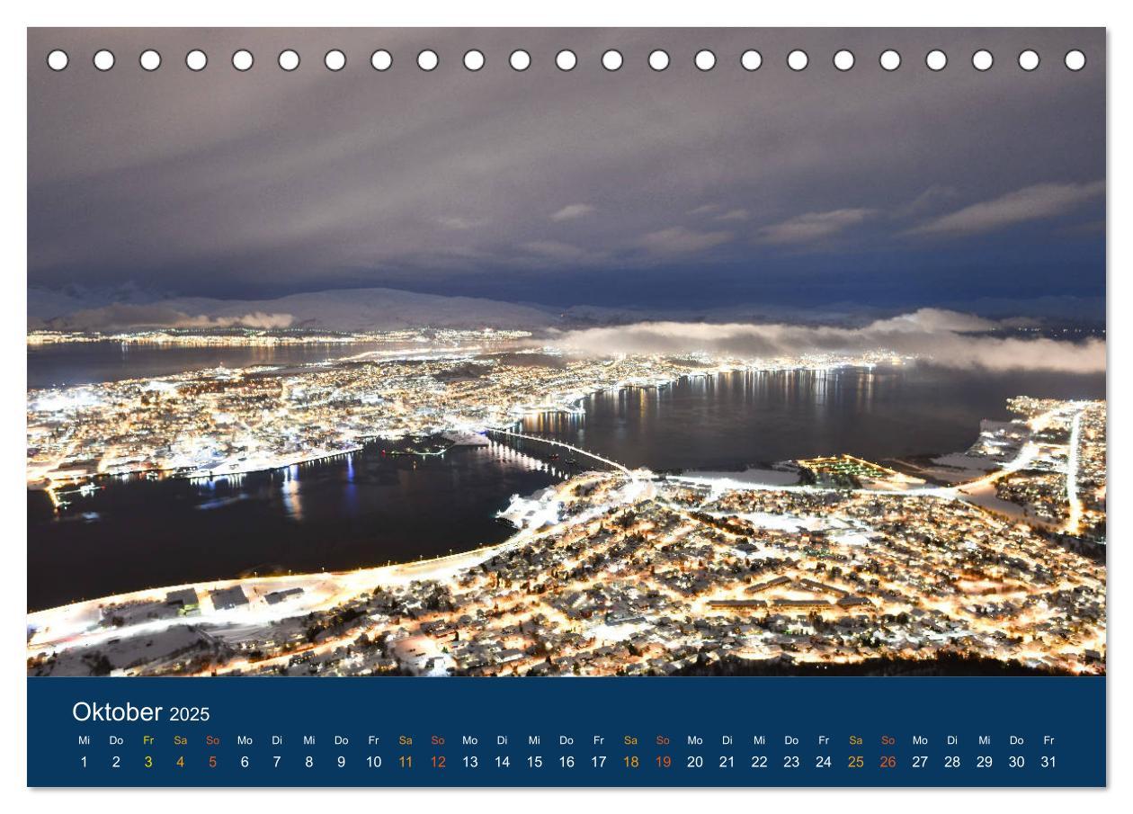 Bild: 9783435203055 | Tromsö, eisiges Nord-Norwegen (Tischkalender 2025 DIN A5 quer),...