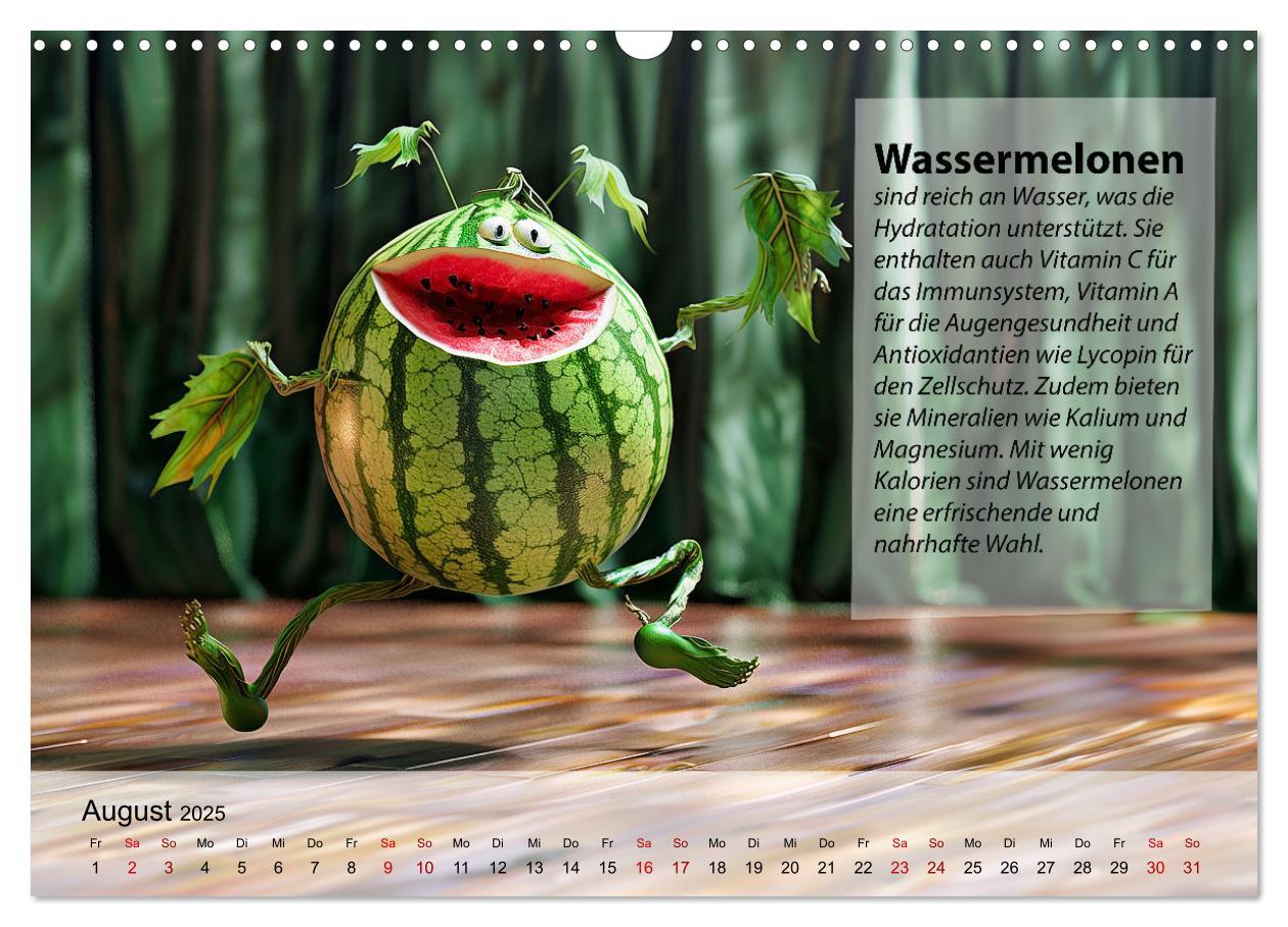 Bild: 9783457127117 | Tanzende Früchtchen (Wandkalender 2025 DIN A3 quer), CALVENDO...