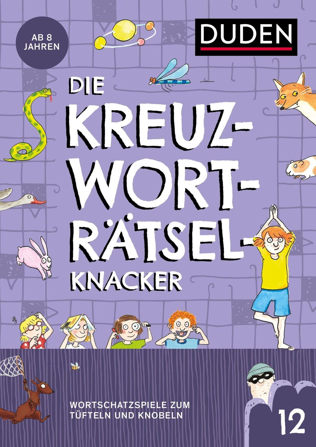 Cover: 9783411722136 | Kreuzworträtselknacker  ab 8 Jahren (Band 12) | Janine Eck | Buch