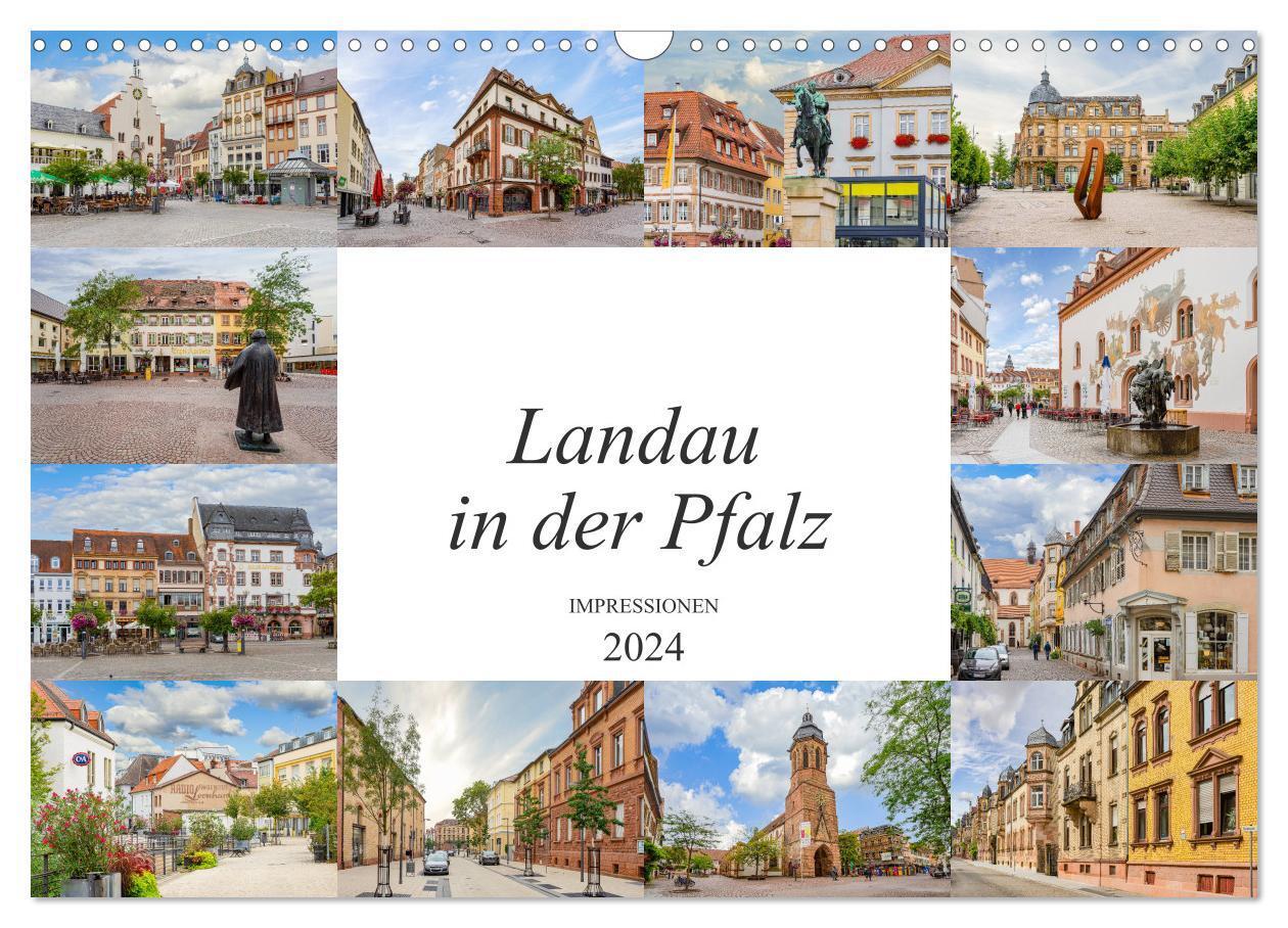 Cover: 9783675850927 | Landau in der Pfalz Impressionen (Wandkalender 2024 DIN A3 quer),...