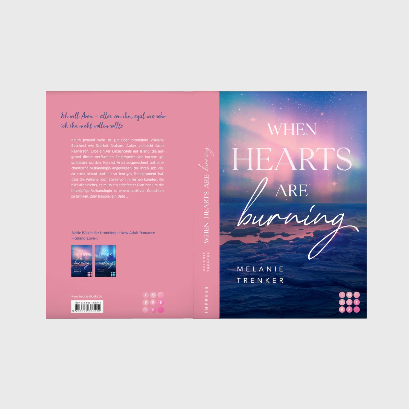 Bild: 9783551306272 | When Hearts Are Burning (Iceland Love 1) | Melanie Trenker | Buch