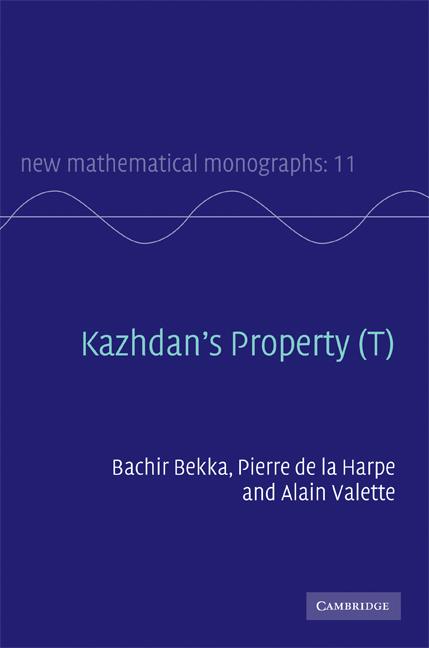 Cover: 9780521887205 | Kazhdan's Property (T) | Bachir Bekka (u. a.) | Buch | Englisch | 2016