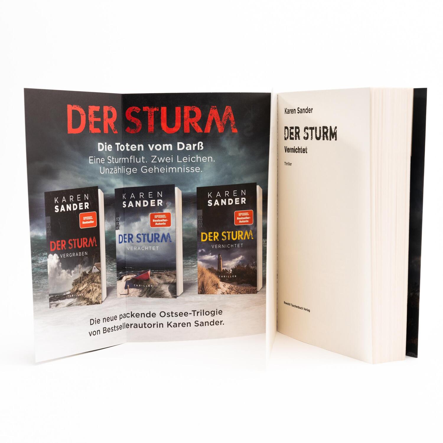 Bild: 9783499013546 | Der Sturm: Vernichtet | Thriller | Karen Sander | Taschenbuch | 352 S.