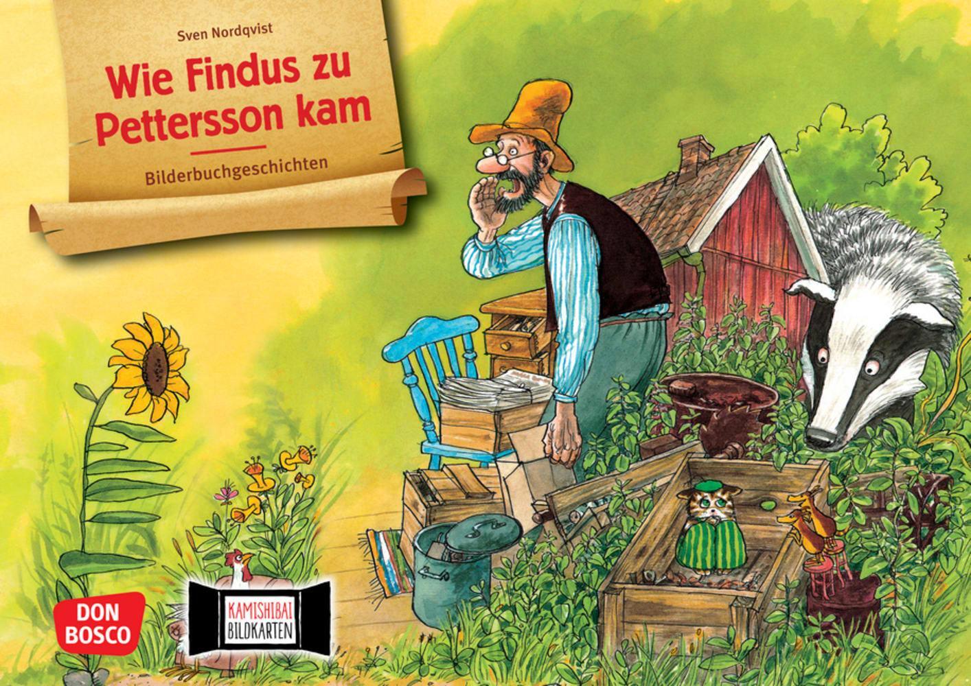 Cover: 4260179516948 | Wie Findus zu Pettersson kam. Kamishibai Bildkartenset | Nordqvist