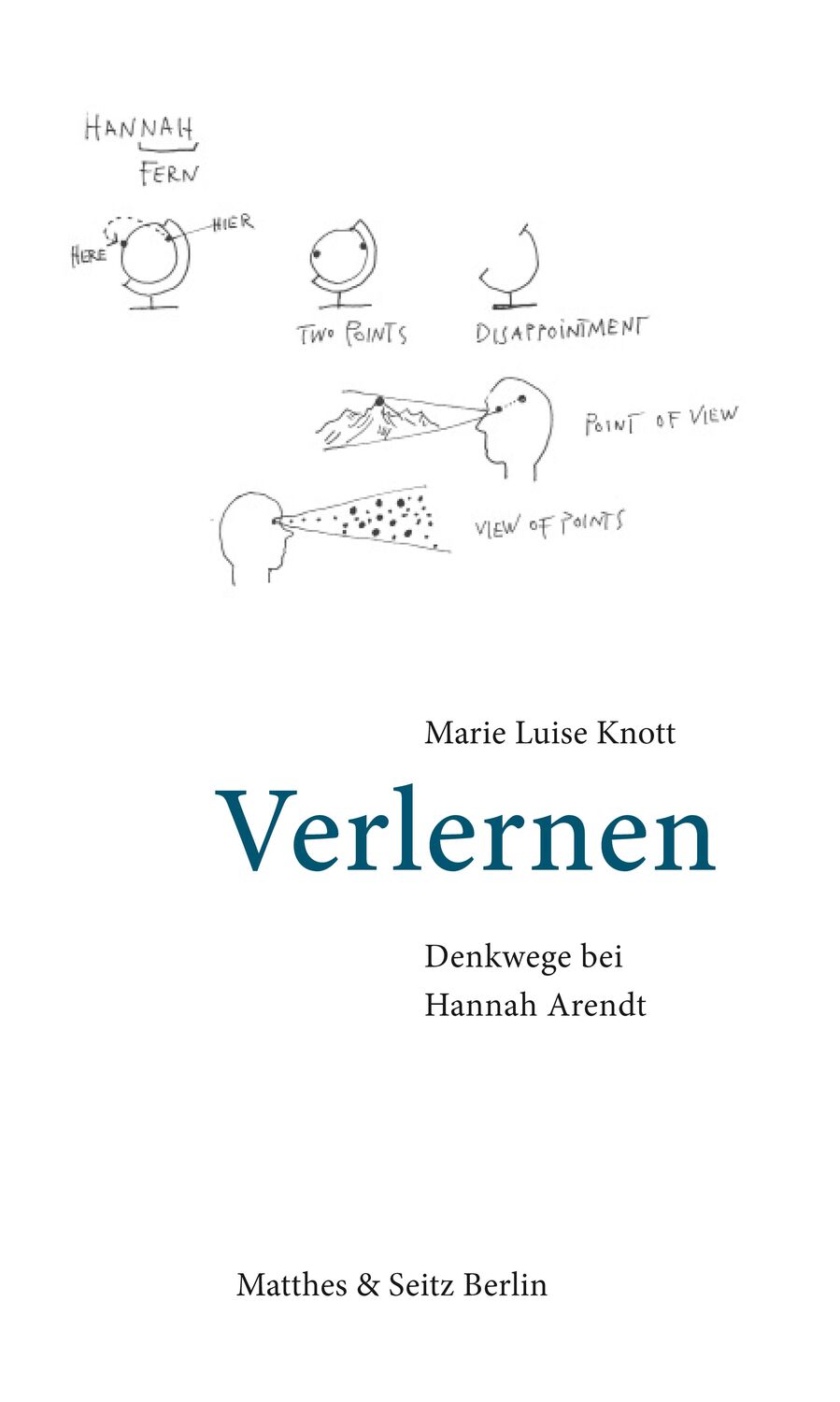 Cover: 9783957572585 | Verlernen | Denkwege bei Hannah Arendt | Marie Luise Knott | Buch