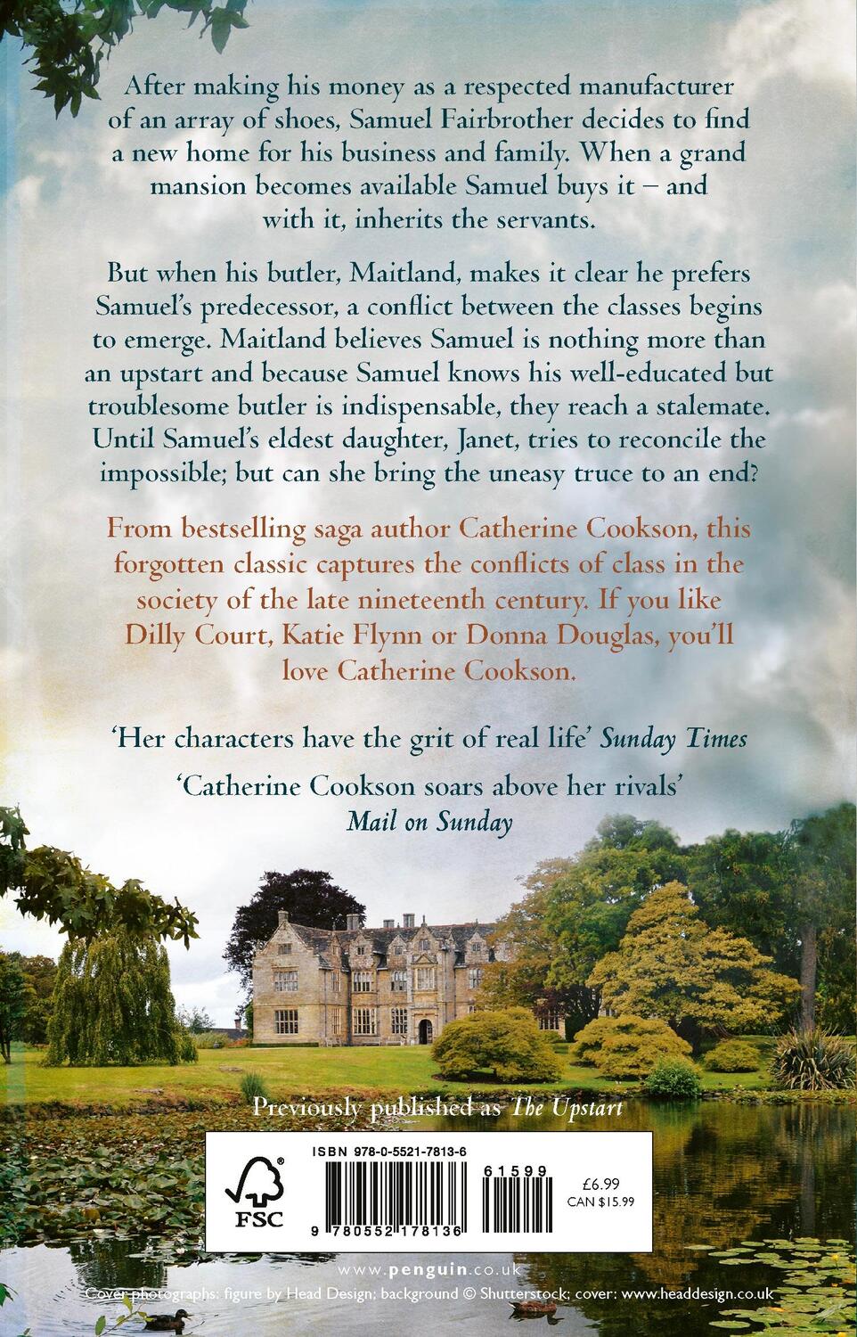 Rückseite: 9780552178136 | The Cobbler's Daughter | Catherine Cookson | Taschenbuch | Englisch