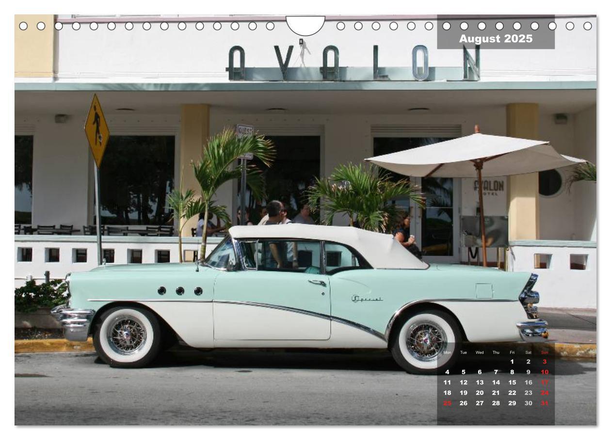 Bild: 9781325977161 | US Classic Cars (Wall Calendar 2025 DIN A4 landscape), CALVENDO 12...