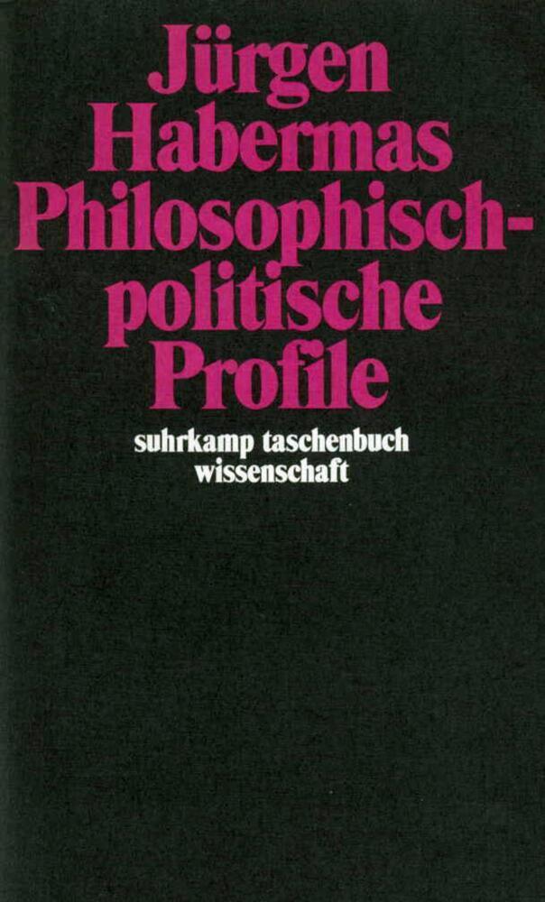 Cover: 9783518282595 | Philosophisch-politische Profile | Jürgen Habermas | Taschenbuch