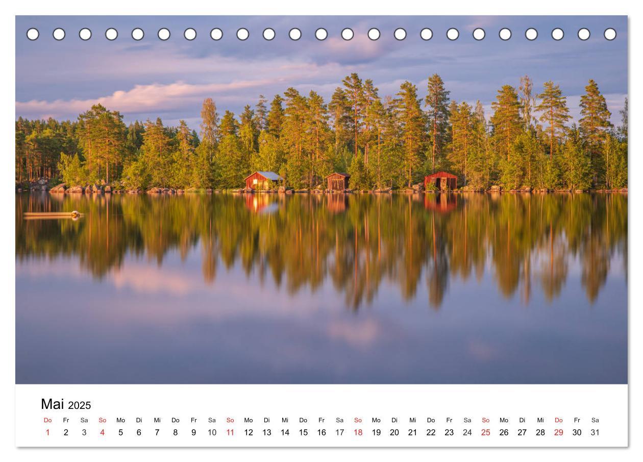 Bild: 9783435204120 | Schwedischer Sommer in Värmland (Tischkalender 2025 DIN A5 quer),...