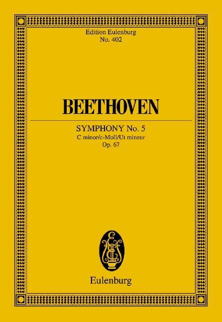 Cover: 9783795766184 | Sinfonie Nr. 5 c-Moll | op. 67. Orchester. Studienpartitur. | Clarke