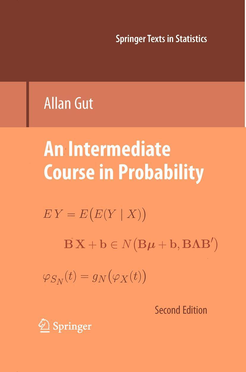 Cover: 9781441901613 | An Intermediate Course in Probability | Allan Gut | Buch | xv | 2009