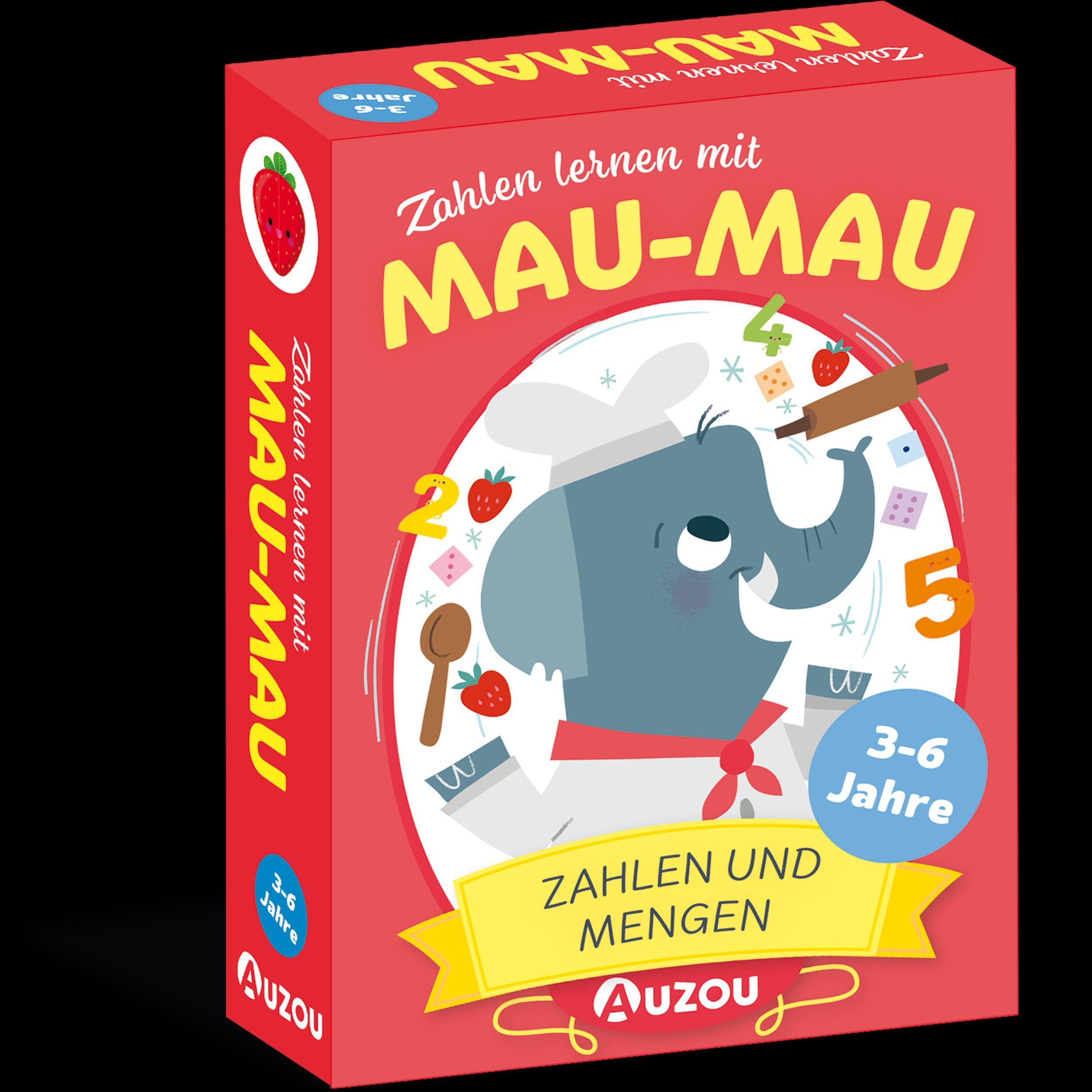 Cover: 3760354050188 | Auzou Zahlen lernen mit Mau-Mau - Zahlen und Mengen | Laurene Paumier