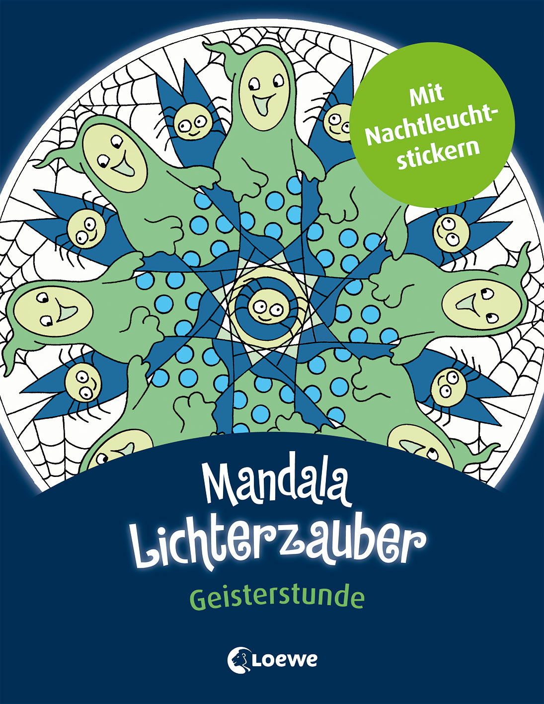 Cover: 9783785583623 | Mandala-Lichterzauber - Geisterstunde | Mit Nachtleuchtstickern | Buch