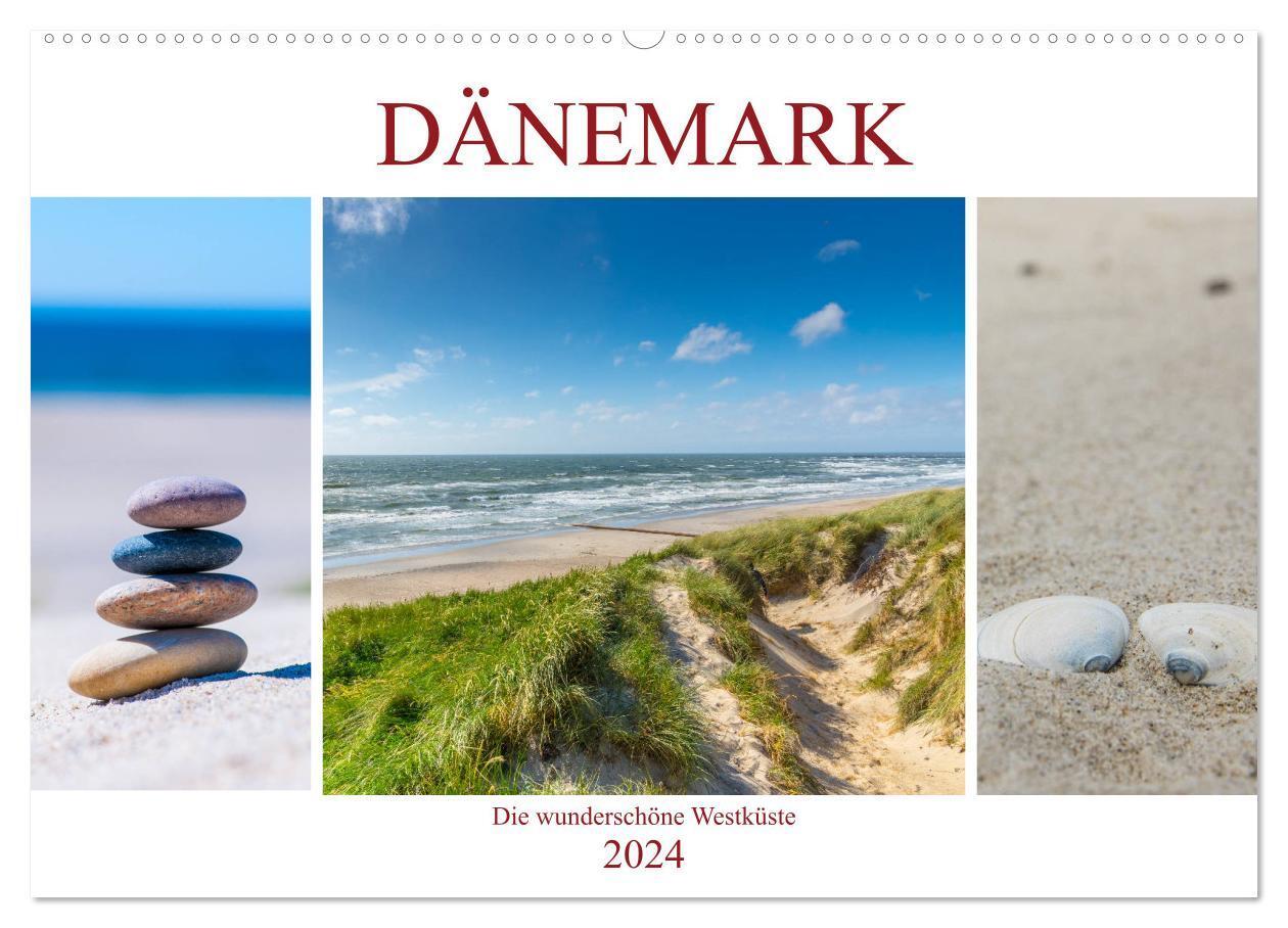 Cover: 9783675755253 | Dänemark - Die wunderschöne Westküste (Wandkalender 2024 DIN A2...