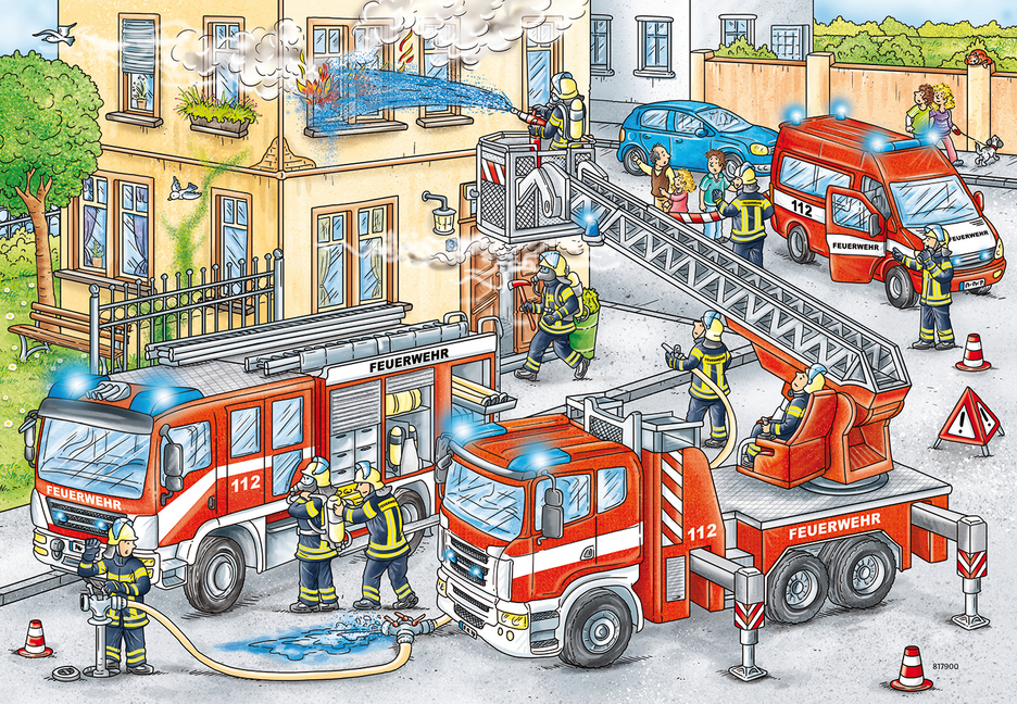 Bild: 4005556078141 | Ravensburger Kinderpuzzle - 07814 Helden im Einsatz - Puzzle für...