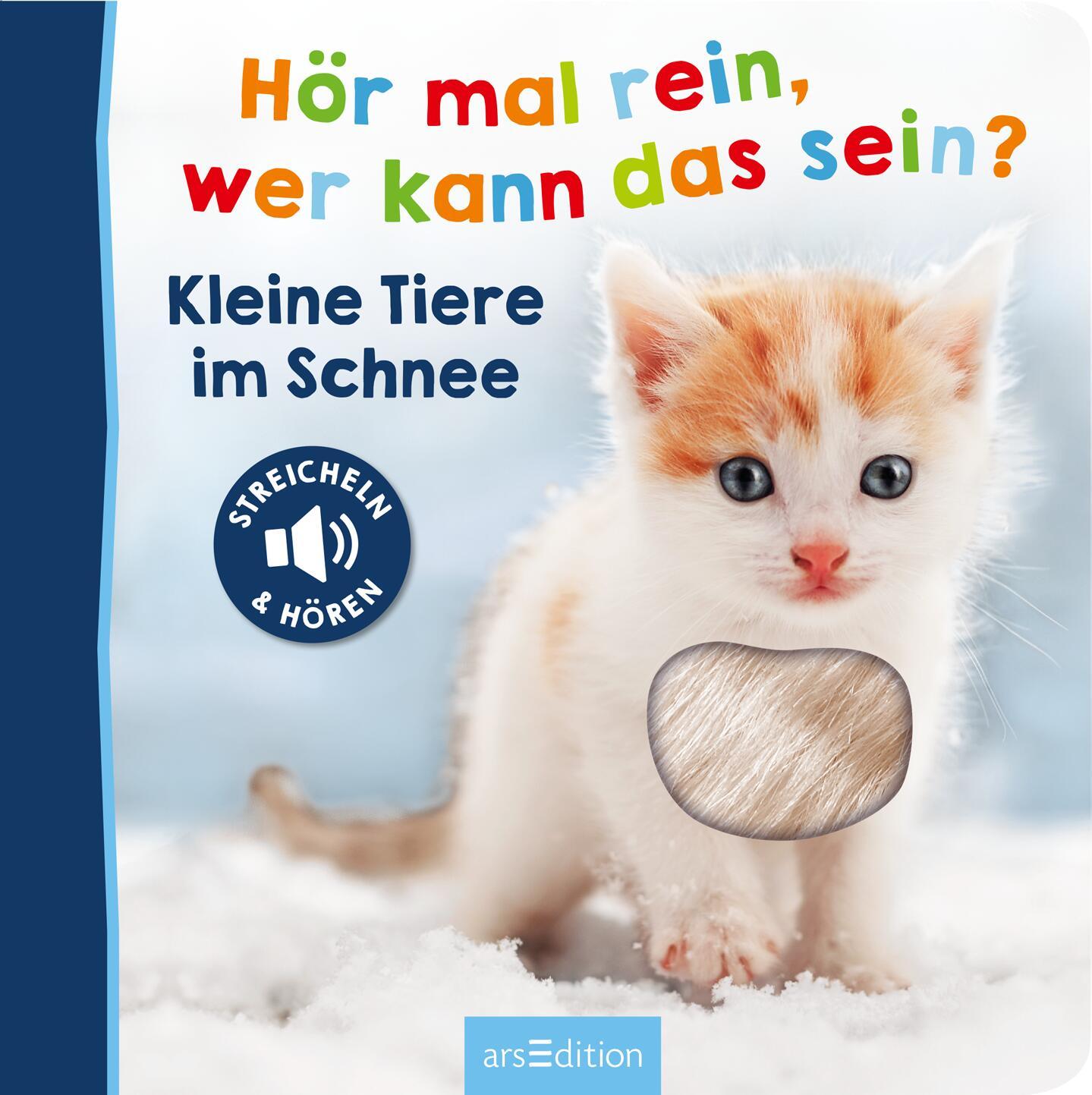 Bild: 9783845848082 | Hör mal rein, wer kann das sein? - Kleine Tiere im Schnee | Buch