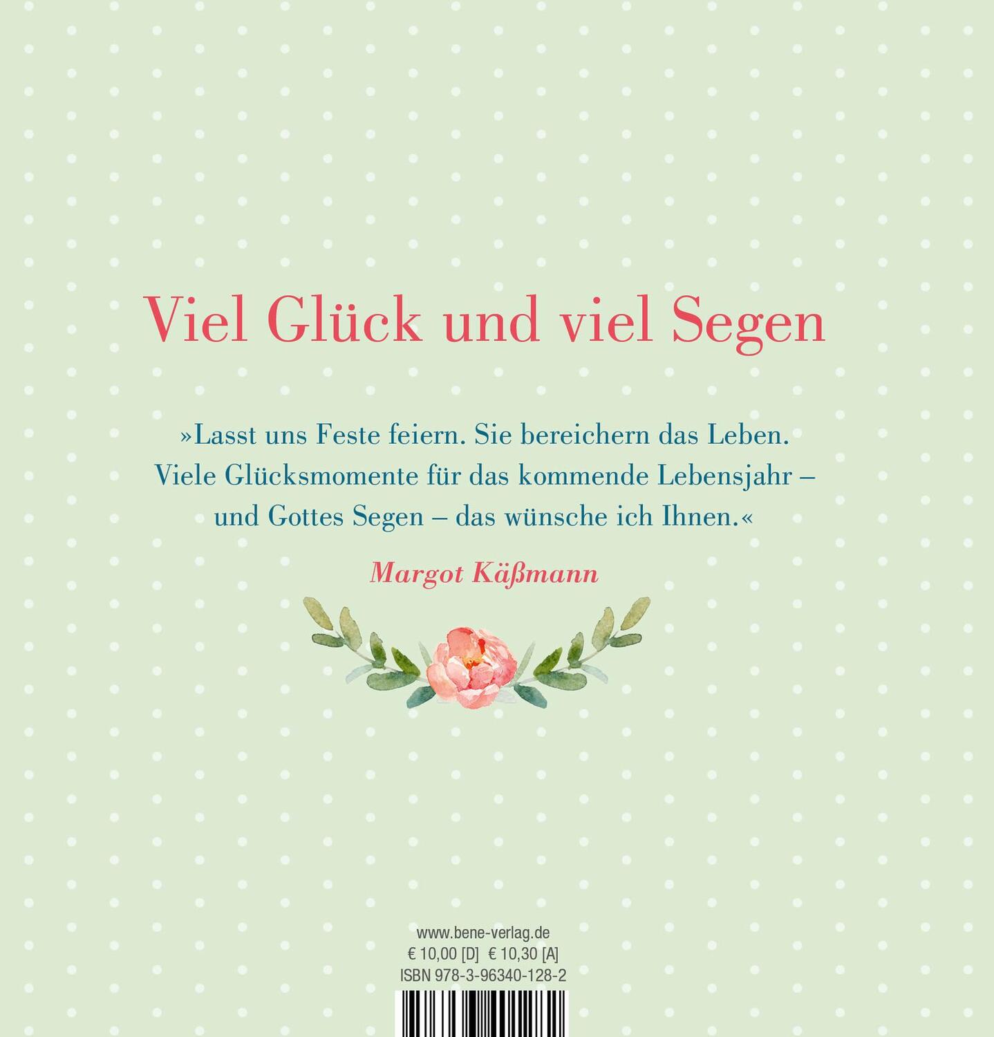 Rückseite: 9783963401282 | Herzlichen Glückwunsch zum Geburtstag | Margot Käßmann | Buch | 48 S.
