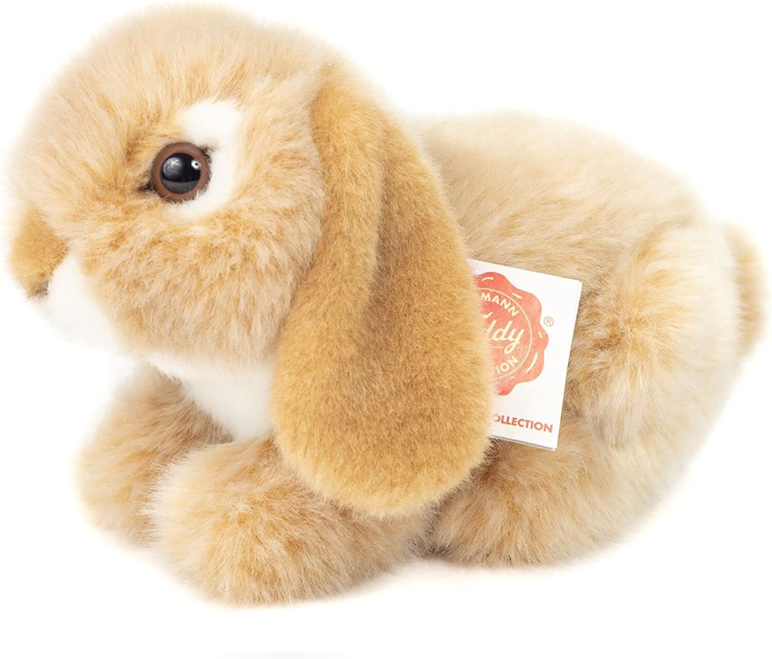 Cover: 4004510937272 | Teddy Hermann 93727 - Hase, Widder-Kaninchen beige, 18 cm, liegend,...