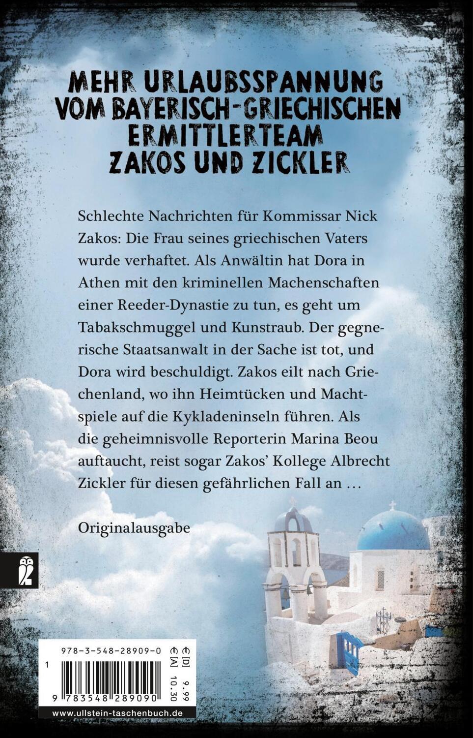 Rückseite: 9783548289090 | Griechisches Geheimnis | Kommissar Nick Zakos ermittelt | Bettermann