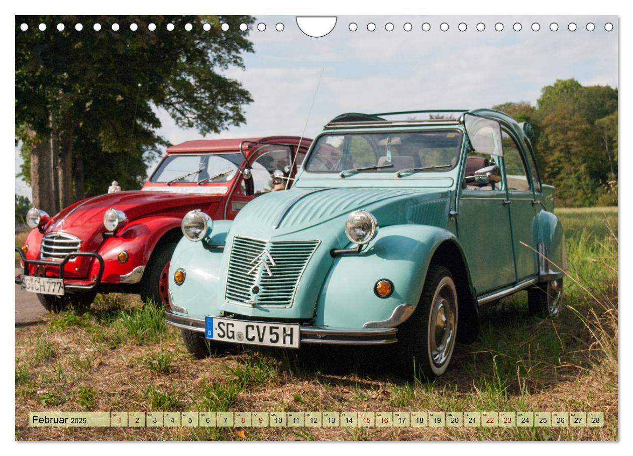 Bild: 9783435011070 | Französische Klassiker - 2CV und D Modell Oldtimer (Wandkalender...