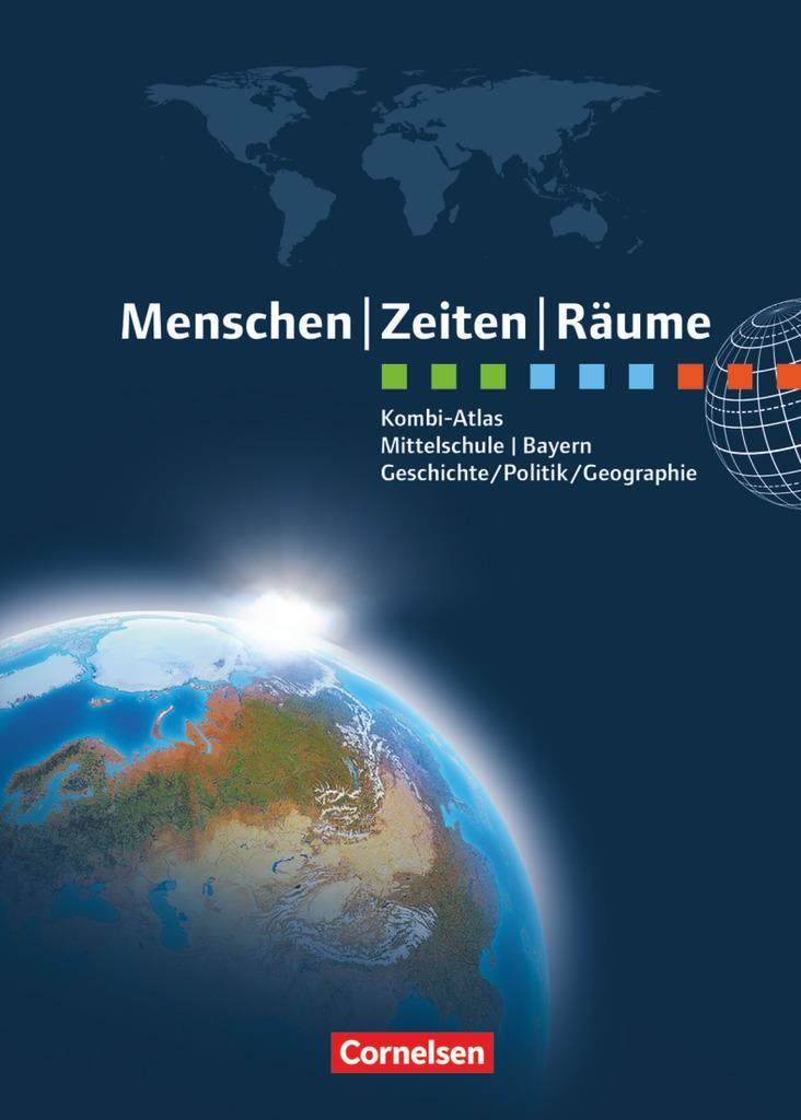 Cover: 9783060640881 | Menschen Zeiten Räume - Kombi-Atlas für Bayern mit Arbeitsheft | Buch
