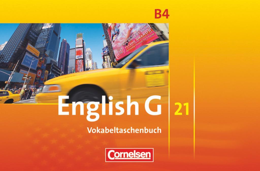 Cover: 9783060321643 | English G 21. Ausgabe B 4. Vokabeltaschenbuch | 8. Schuljahr | Schwarz