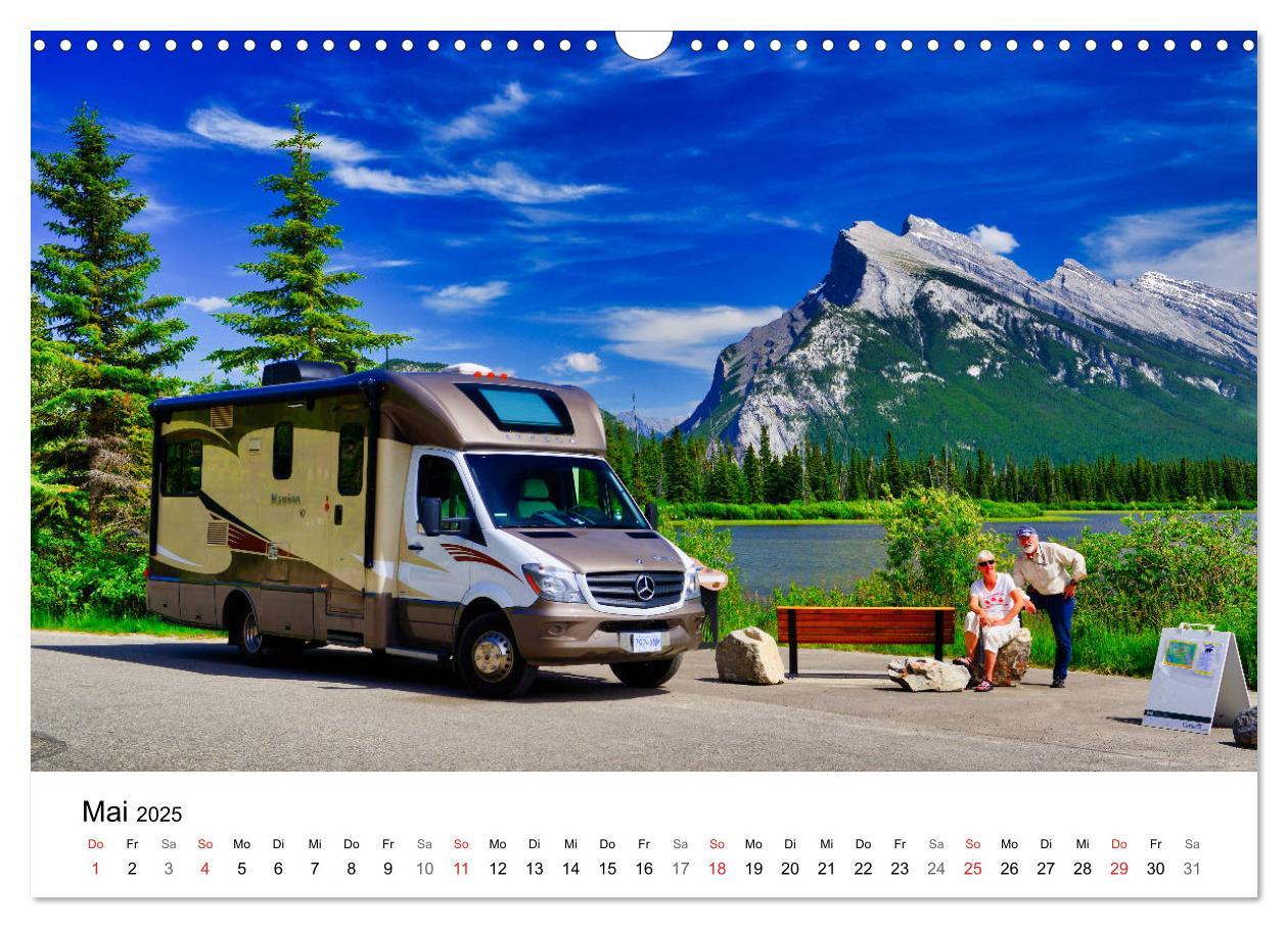 Bild: 9783435304783 | KANADA Mit dem Camper quer durch die Rockies (Wandkalender 2025 DIN...