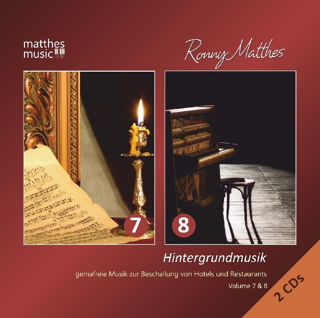 Cover: 4260264511230 | Hintergrundmusik. Vol.7-8, 2 Audio-CDs | Ronny Matthes | Audio-CD