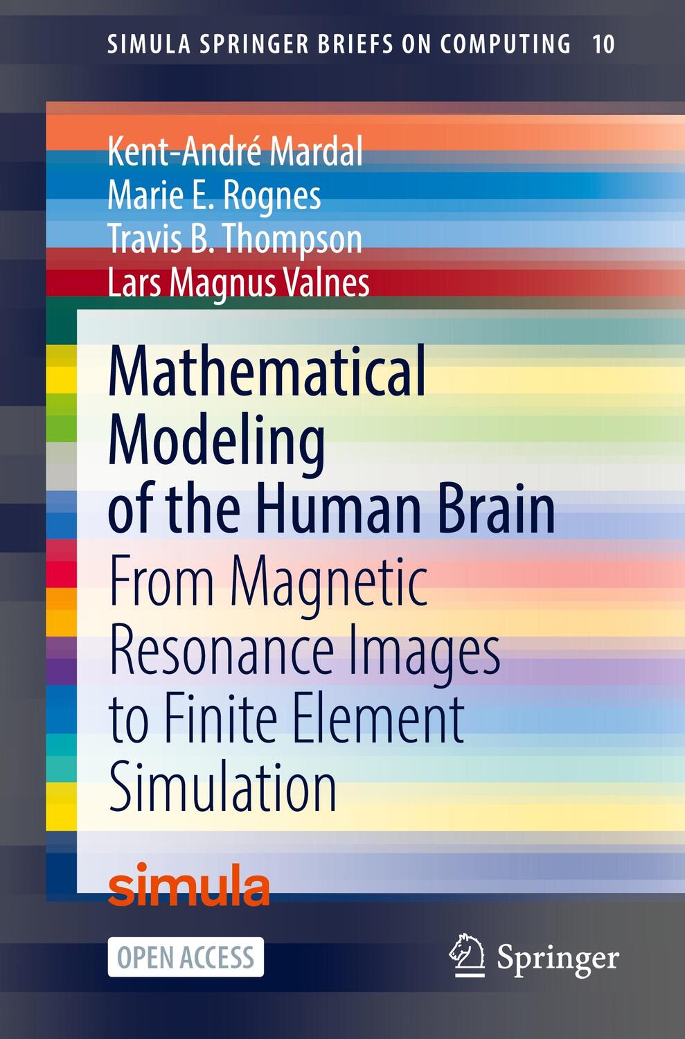 Cover: 9783030951351 | Mathematical Modeling of the Human Brain | Kent-André Mardal (u. a.)