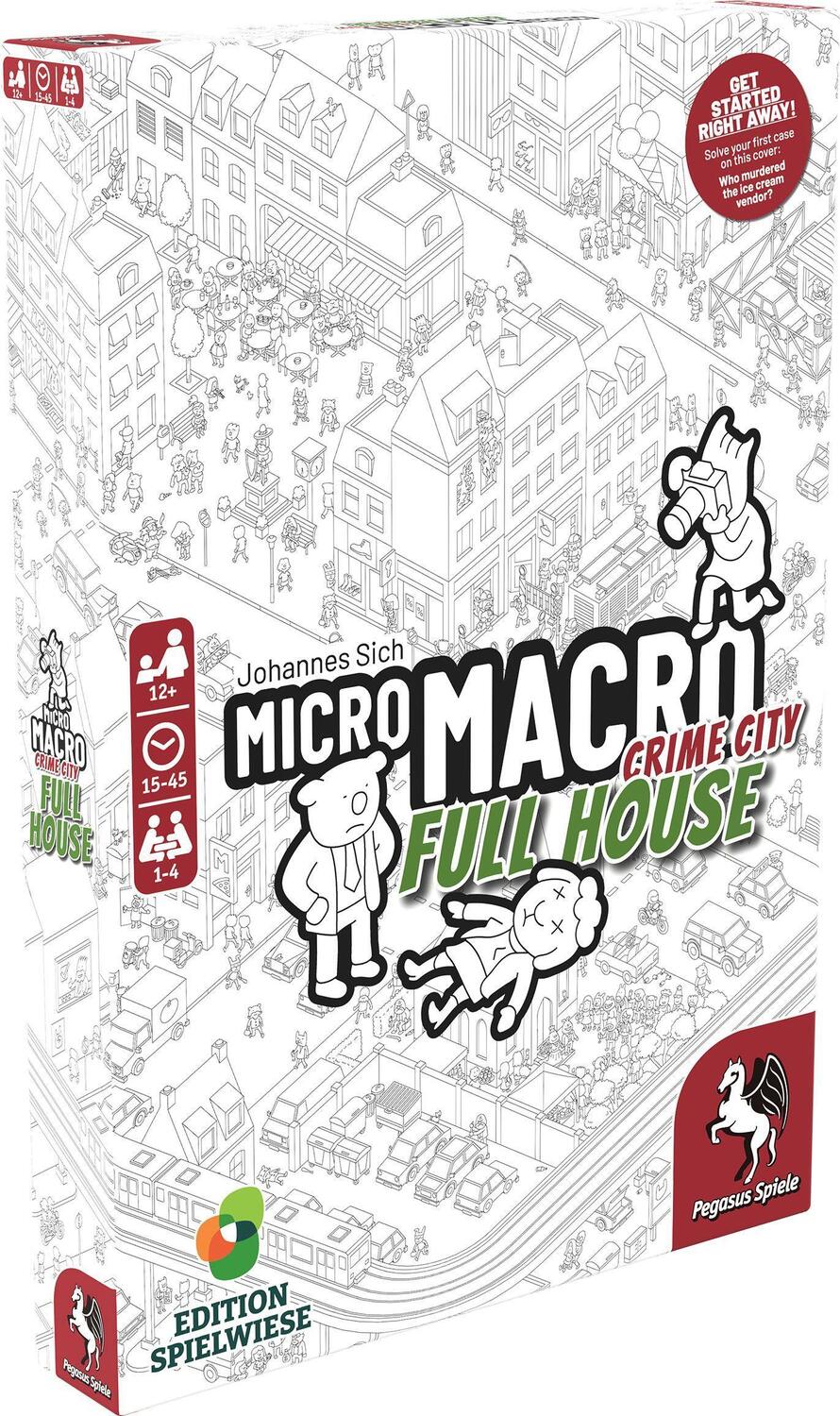 Cover: 4250231730153 | MicroMacro: Crime City 2 - Full House (Edition Spielwiese) (English...