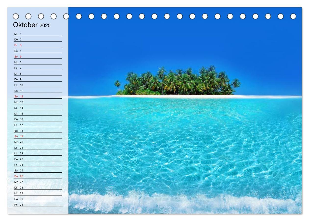 Bild: 9783435522880 | Südseeträume. Paradiese im Pazifik (Tischkalender 2025 DIN A5...