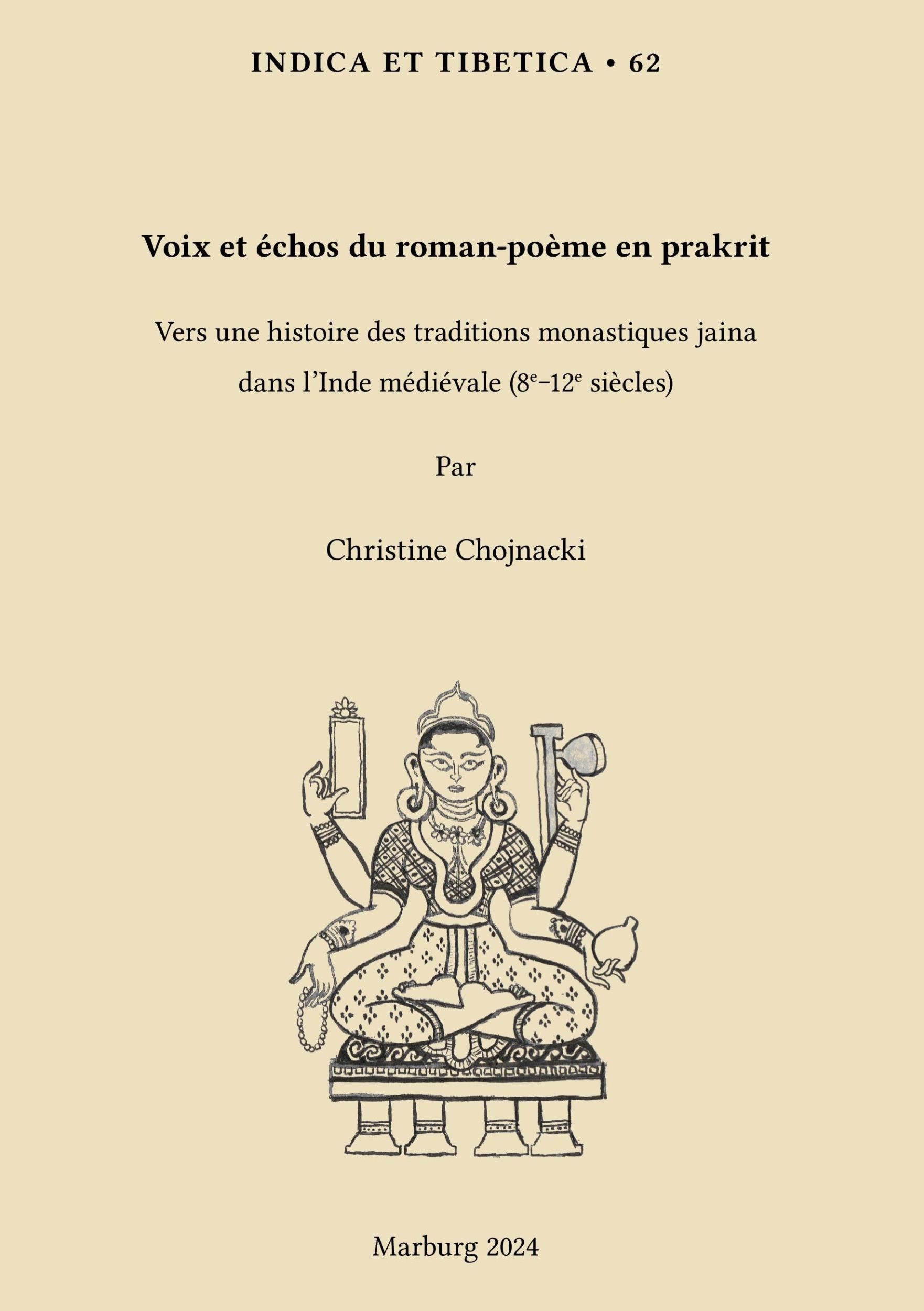 Cover: 9783923776696 | Voix et échos du roman-poème en prakrit | Christine Chojnacki | Buch