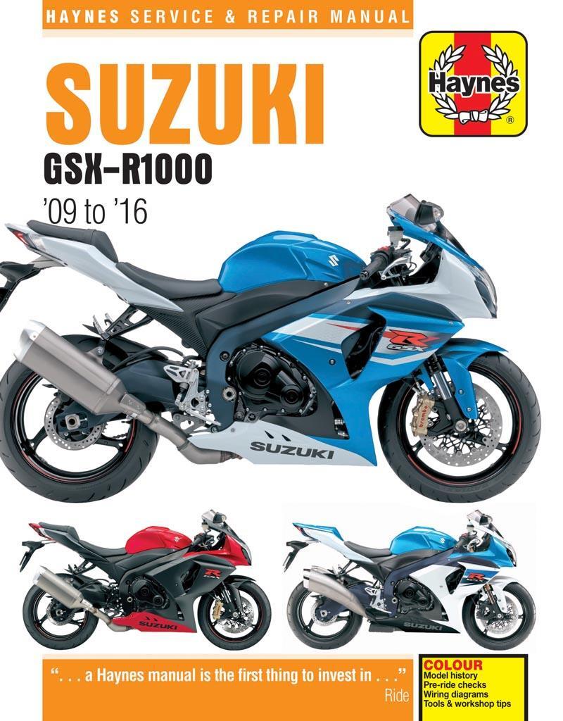 Cover: 9781785213458 | Suzuki GSX-R1000 (09 - 16) Haynes Repair Manual | Matthew Coombs