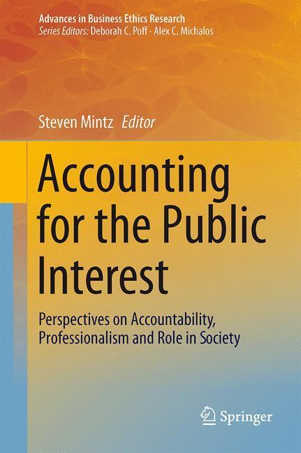 Cover: 9789400770812 | Accounting for the Public Interest | Steven Mintz | Buch | XVI | 2013