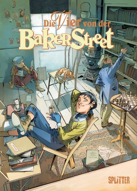 Cover: 9783868697063 | Die Vier von der Bakerstreet, Das Erbe von Professor Moriarty | Buch