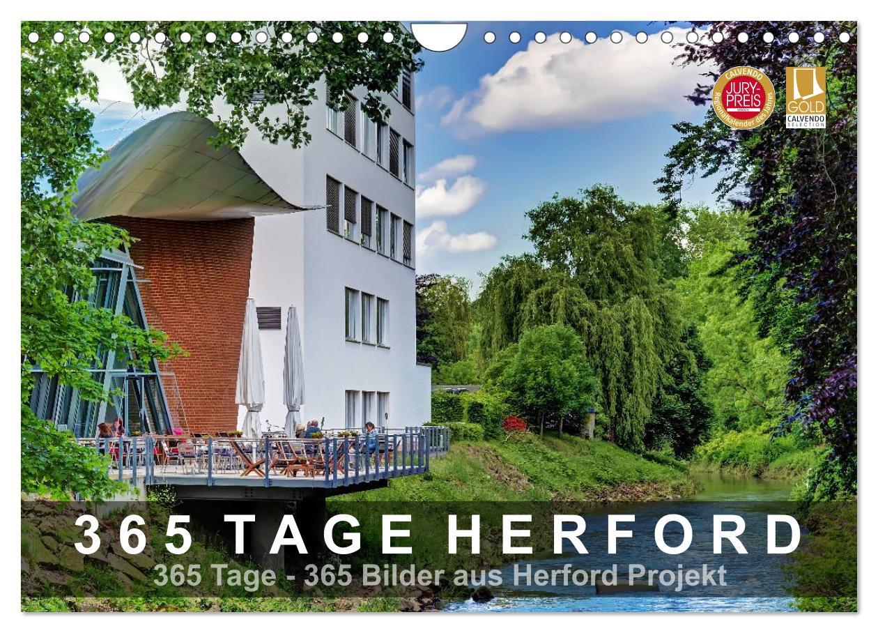 Cover: 9783435648641 | 365 Tage Herford (Wandkalender 2025 DIN A4 quer), CALVENDO...