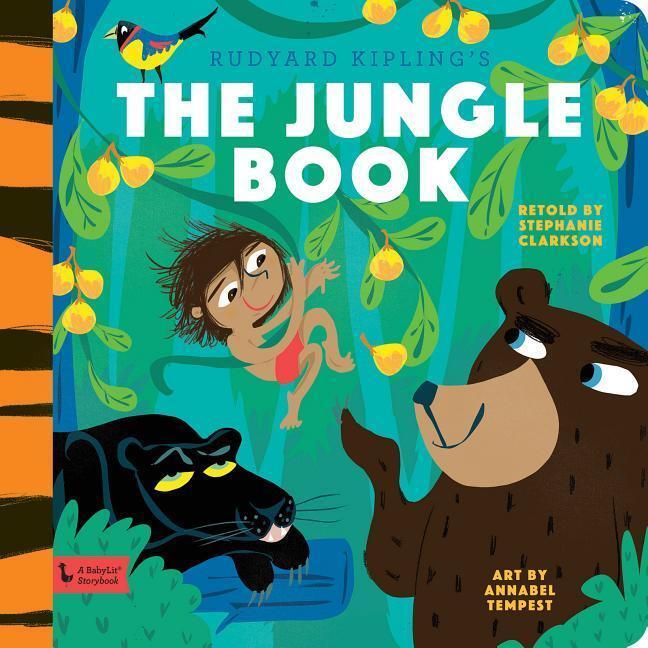 Cover: 9781423649229 | The Jungle Book | A BabyLit Storybook | Stephanie Clarkson (u. a.)